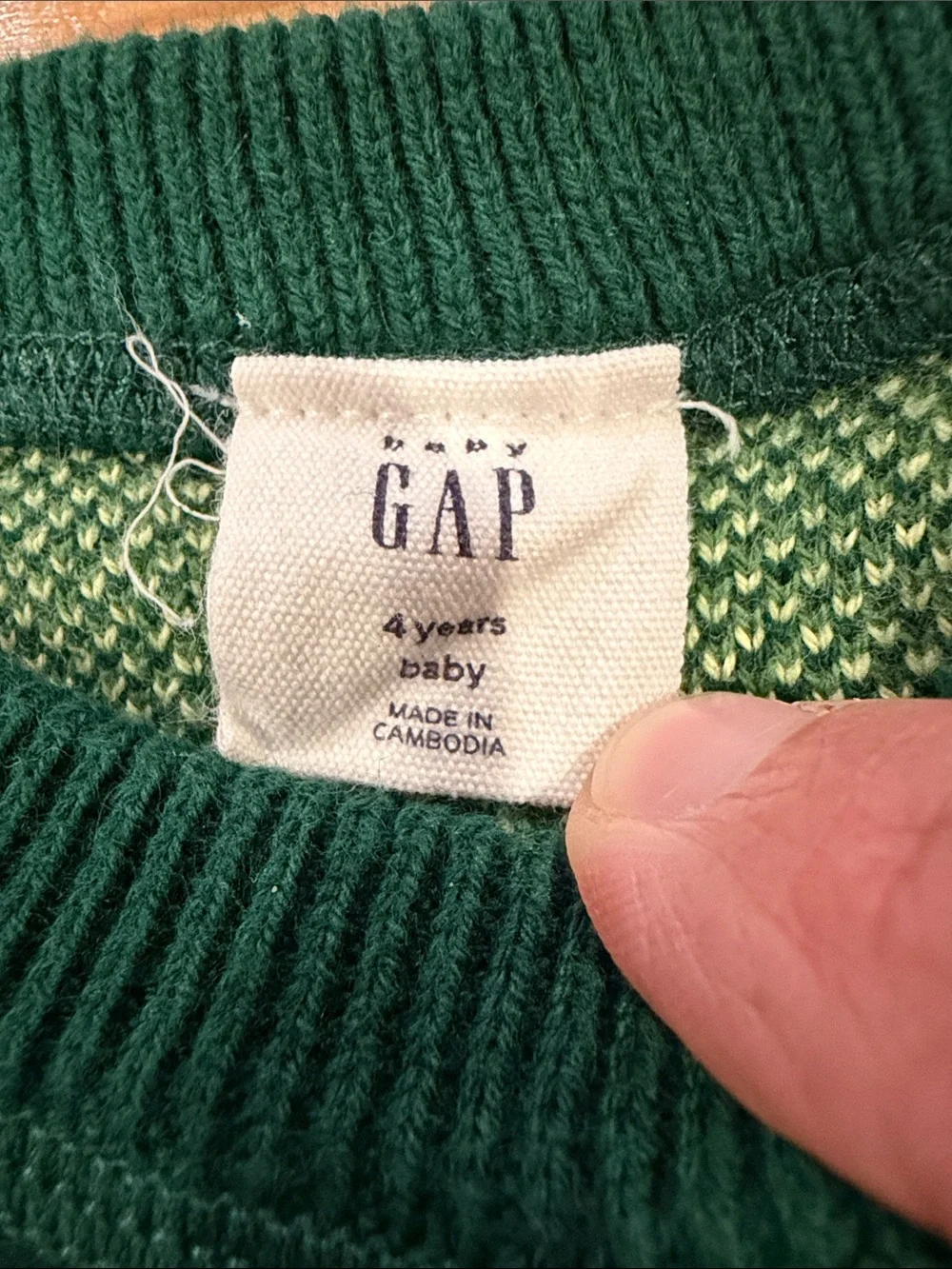 Gap Kids Dinosaur Knit Sweater